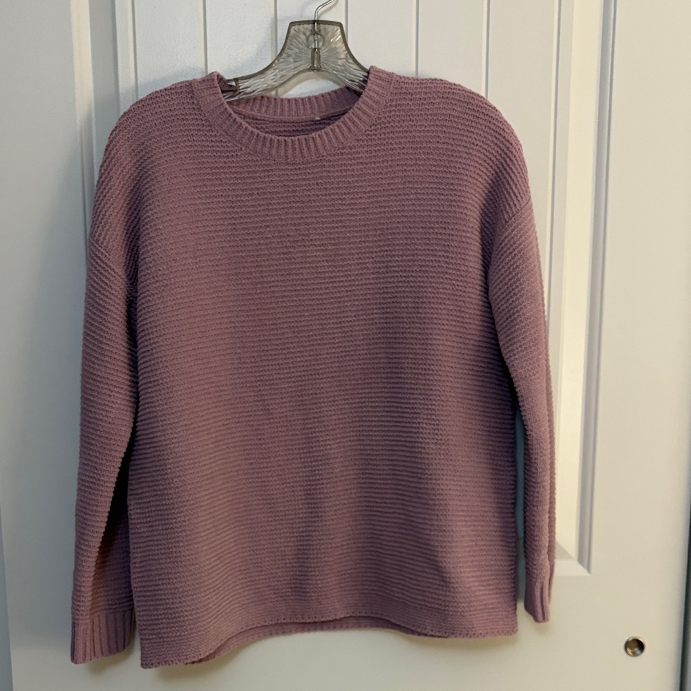 J. Jill Dusty Pink Crew Neck Sweater*